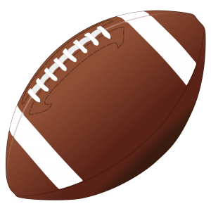 American football ball PNG-37689